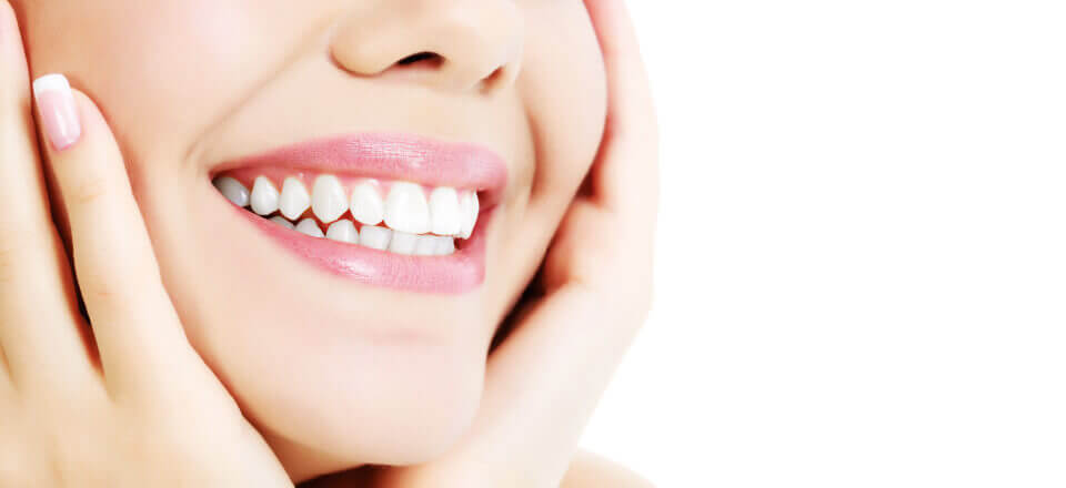 hvidt smil