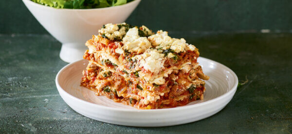 Skøn sense-udgave af den italienske lasagne