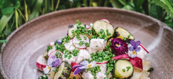 Brændende sommersalat