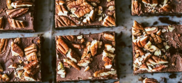 Bønnebrownies med mørk chokolade