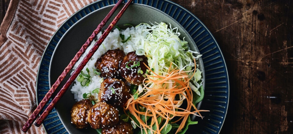 Kødboller asian-style