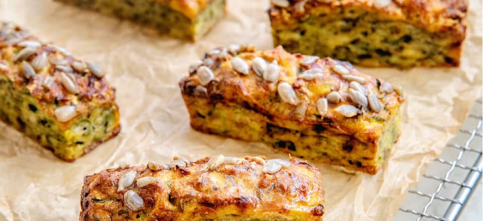 Små squash-madpakkebrød