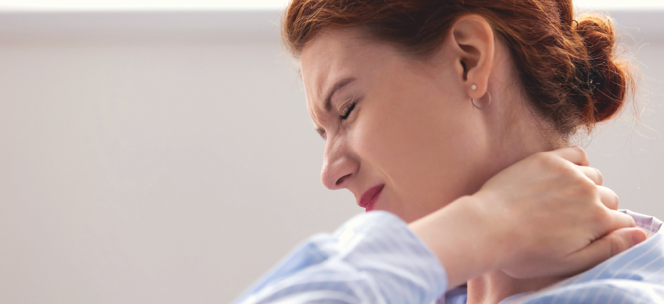 Fibromyalgiens usynlige smerter - smerter i nakken.